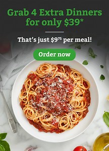 Hurry! Add 4 extra frozen dinners to your normal order for only $39.00. Offer only available for a limited time, so order now at https://bddy.me/3OUS8NU | Lite n' Easy