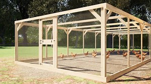 Large Chicken Run Plans 15x40 for 50-60 Chickens (digital Download PDF) - Etsy UK