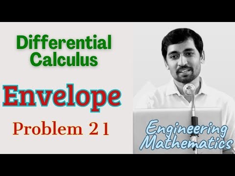 Envelope Problem 21 | Differential Calculus | Engineering Maths