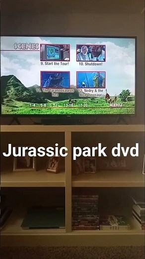 jurassic park dvd showcase