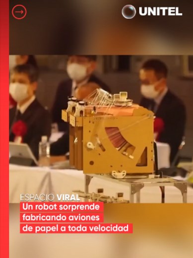 Robot Fabrica Aviones de Papel en Robocon