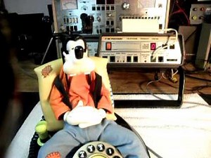 Goofy Animated Telephone Repair Final Checkout Video www.A1 Telephone.com 618-235-6959