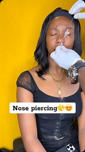 5.4K views · 34 reactions | Nose piercing...