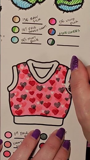 How to draw a glitter pattern tutorial on my youtube channel @sophiecolours now! #howtocolor