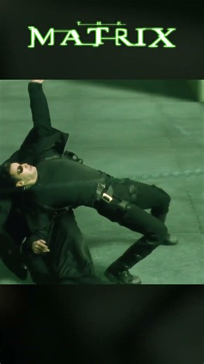 Neo Dodging Bullets | Matrix (1999) | Keanu Reeves