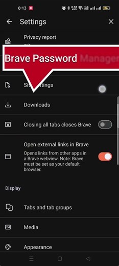 Export Brave Mobile Passwords FAST! 🔐📲 (Easy Tutorial)! #bravebrowser #passwordmanager
