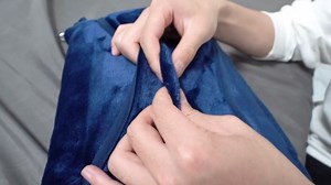 Travel Blanket, 2 in 1 Soft Flannel Airplane Blanket Warm Travel Blanket Pillow with Luggage Strap and Buckle, Portable Compact Flight Blanket for Cars Airplanes Camping 63x39 Inch (Navy)