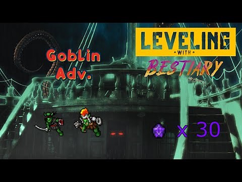 Tibia Bestiary - Goblin Assassin, Scavengers (Leveling with Bestiary Part 16)
