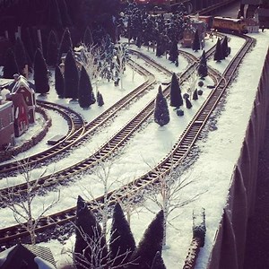 2.3K views · 171 reactions | Our annual holiday train display is in action!  #homesteadgardens #trains #homesteadstation | Homestead Gardens | Facebook