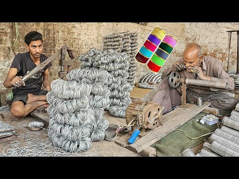 How These Gold Plated Bangles Are Made by Hand in Local Factory