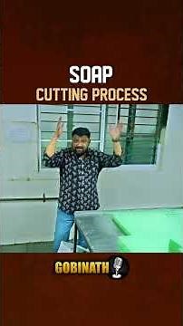 Huge Soap Blocks to Perfect Bars 😲 | Inside a Soap Cutting Process | Gobinath #shorts