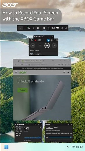 How to Record Your Screen with the XBOX Game Bar