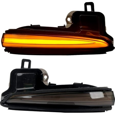 Car Accessories LED Side Mirrors, Sequential Dynamic Turn Signal Lights Indicator, Pair for Toyota Tacoma 2016-2023, RAV4 XA50 2019-2024, Highlander XU70 2020-2024, Set of 2, Smoked Black - Walmart.ca