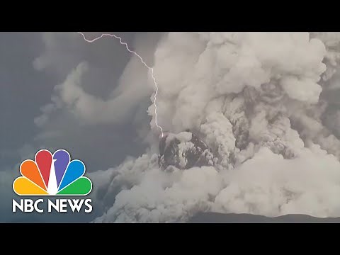 Massive Volcano Eruption Kills At Least One Person In Tonga