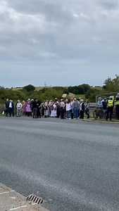 Live updates from the protest and counter protest outside the South Lakes Islamic Centre 🔗https://www.nwemail.co.uk/news/25326374.live-updates-dalton-islamic-centre-protests/ | The Mail