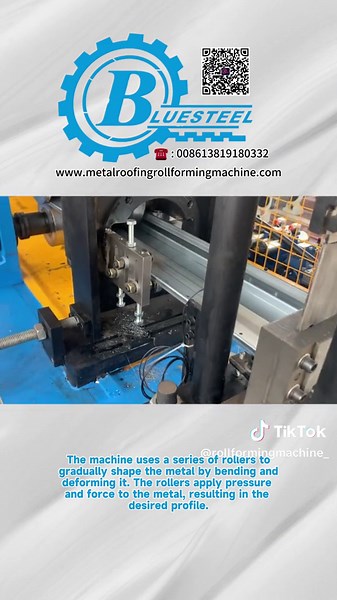 A COSTOMIZED COLD ROLL FORMING MACHINE is a specialized machine designed to shape metal sheets or strips into various profiles through a continuous cold-forming process. #Manufacturingprocess #Productionefficiency #chinafactory #fpy #tiktokforyoupage