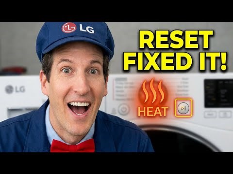 LG Gas Dryer Not Heating? Try This Secret Reset First