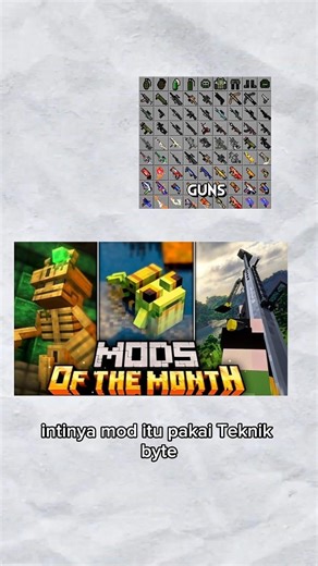 Cara kerja mod di Minecraft itu gimana sih? #wanzans #game