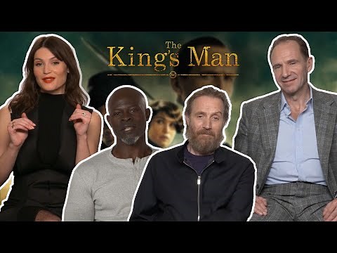 Gemma Arterton, Ralph Fiennes, Djimon Hounsou & Rhys Ifans talk action scenes | The Kings Man