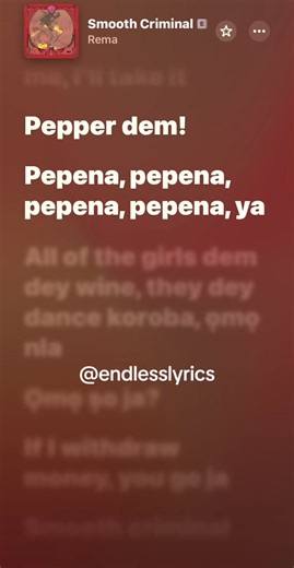 Smooth Criminal: Lyric Breakdown of Rema's Afrobeats Hit