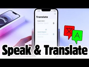iPhone 16e Guide - Using the Translate App for Conversations