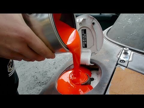 What Happens If You Fill Up a Car with Paint?