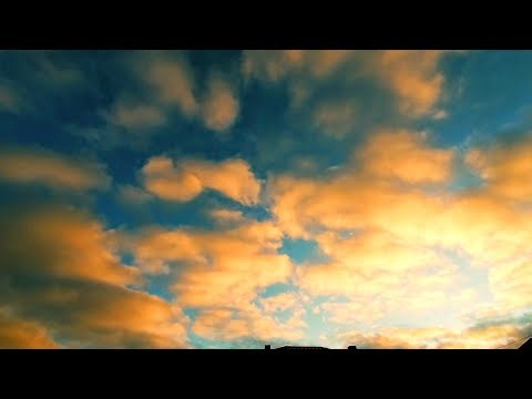 Sunrise Sky Timelapse – Relaxing Clouds Background Video