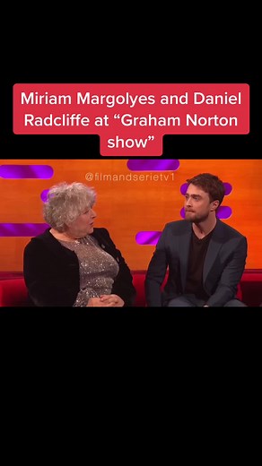 Miriam Margolyes and Daniel Radcliffe on Graham Norton Show