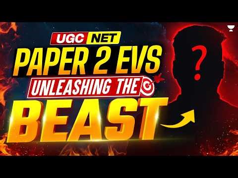 UGC NET EVS Beast Launch 2026 | UGC NET EVS 2026 | Unacademy