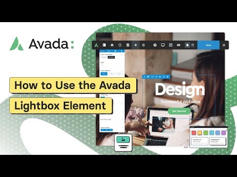 How to Use the Avada Lightbox Element