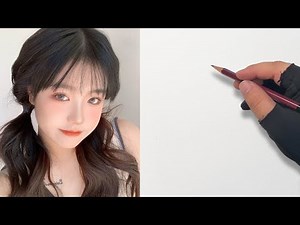 How to Draw a Woman’s Face Step by Step for Beginners | Portrait Drawing Tutorial