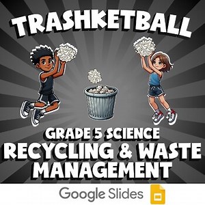 Recycling & Waste Management TRASHKETBALL Science Game | No Prep Grade 5 Review
