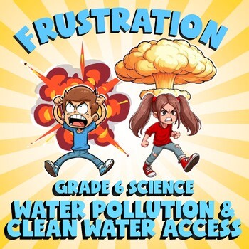 Water Pollution & Clean Water Access FRUSTRATION Science Game - No Prep Grade 6