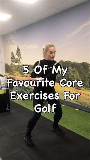 5 Of My Favourite Core Exercises For Golf! ⛳️ 💪🙌