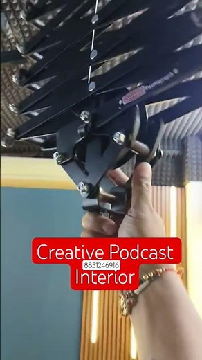 Modern Podcast Studio Interior Design | Creative Setup Ideas