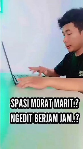 cara merapikan spasi yang berantakan di word #tutorial #komputer #msword #excel #msoffice #admin