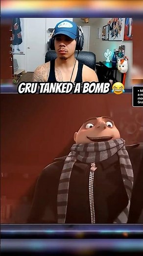 Gru took a missile like a champ…