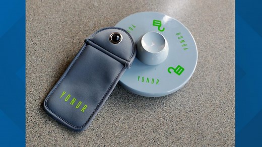 What is a Yondr pouch, and why are schools using them?