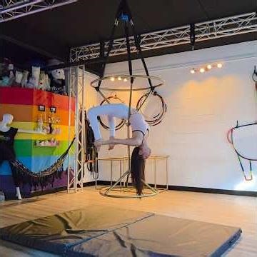 Aerial: Spinning in a Martini Glass