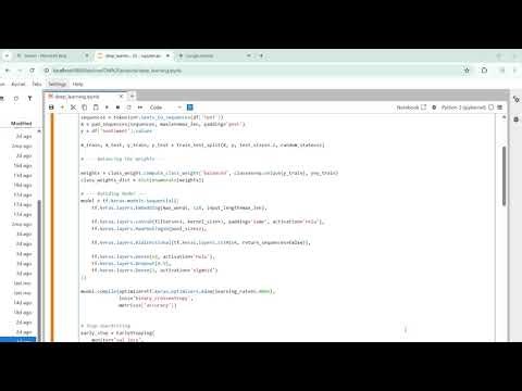 15. Deep Learning (Hybrid CNN-BiLSTM Architecture for Financial Sentiment Analysis in Stock Markets)