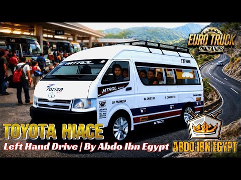 ETS2 1.57 | Toyota Hiace Left Hand Drive | Passenger Transport | ETS2 1.57 Gameplay