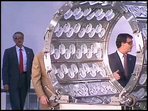 President Reagan's Trip to US Precision Lens in Ohio on August 8, 1988