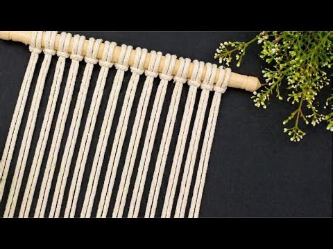 Macrame for Beginners: Simple Wall Hanging Design You Can Make at Home
