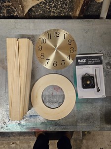 Starburst Clock Kit - Etsy
