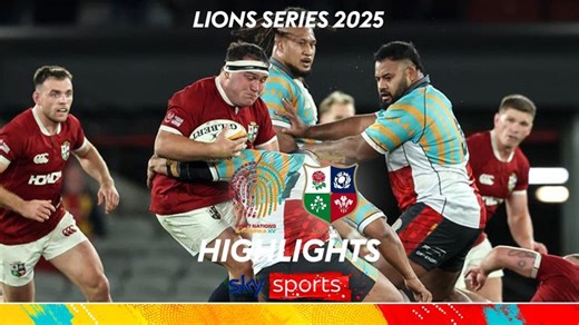 British and Irish Lions register hard-fought win in final midweek game of tour