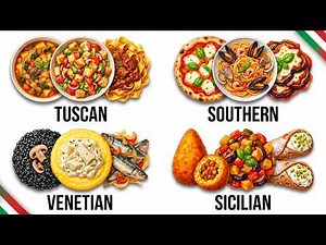 Every Italian Cuisine EXPLAINED