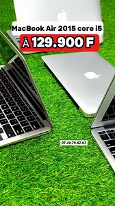 🥰PRIX PROMO : 129.900 Fcfa ✅MacBook air 2015 ✅CORE I5 ✅4Gb ram ✅128GB SSD ✅11 PIUCES ✅ | EPEA Technologie