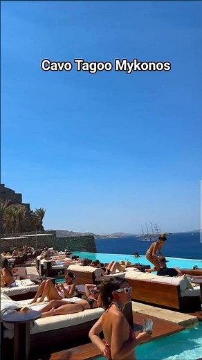 The most luxurious hotel on the Greek island of Mykonos, Cavo Tagoo #tourism #explore #hotel #myk...