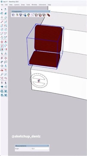 Stadium seating design in SketchUp using SketchPlus