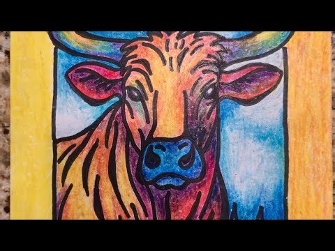 Coloring with Crayons for Bright & Realistic Results | Crayon Etching Project Part 3/4